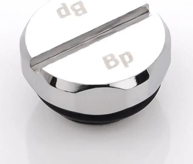 Alt view image 4 of 6 - Bitspower Diamond Stop Fitting, Silver Shining