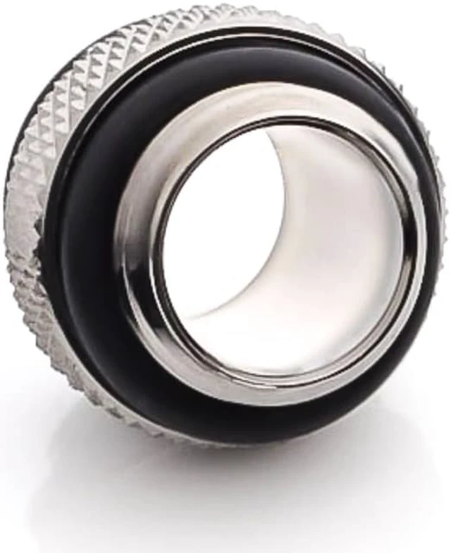 Alt view image 3 of 3 - Bitspower G1/4" 5mm Male to Male Fitting, Black Sparkle
