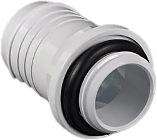 Alt view image 5 of 5 - Bitspower G1/4" to 1/2" Barb Fitting for Soft Tubing, Deluxe White