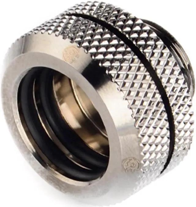 Alt view image 4 of 6 - Bitspower G1/4" to Enhance Multi-Link Fitting for 14mm OD Rigid Tubing, Black Sparkle