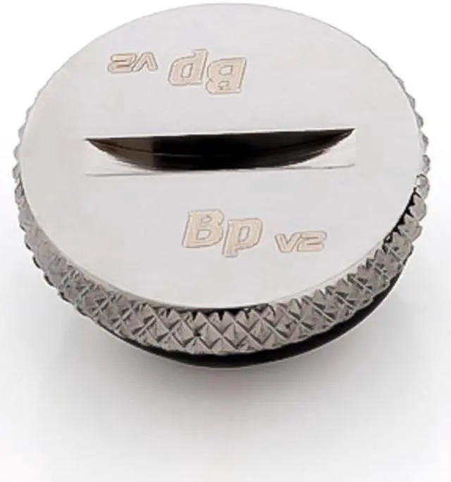Main image of Bitspower G1/4" Low-Profile Stop Fitting V2, Black Sparkle