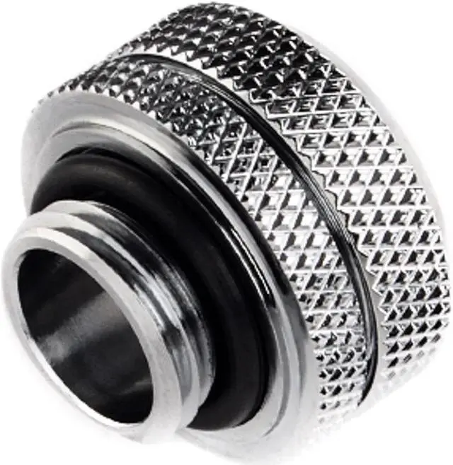 Alt view image 5 of 6 - Bitspower G1/4" to Enhance Multi-Link Fitting for 14mm OD Rigid Tubing, Silver Shining