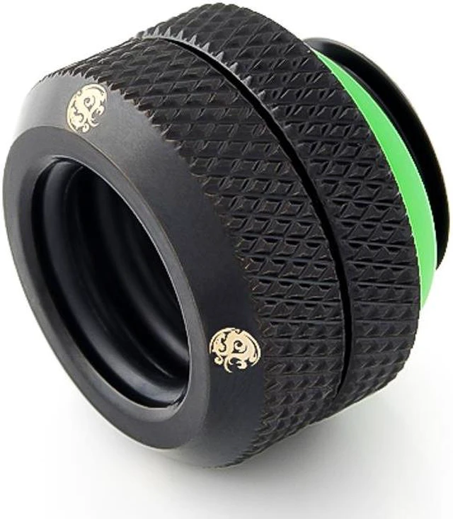 Alt view image 5 of 7 - Bitspower G1/4" to Enhance Multi-Link Fitting for 12mm OD Rigid Tubing (For Use with Bitspower Rigid Tubing Only), Matte Black