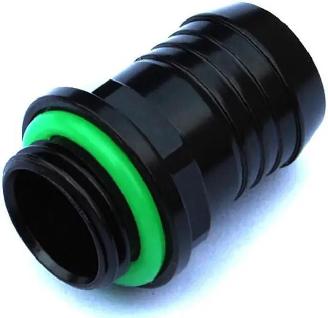 Alt view image 2 of 3 - Bitspower G1/4" to 1/2" Barb Fitting for Soft Tubing, Matte Black
