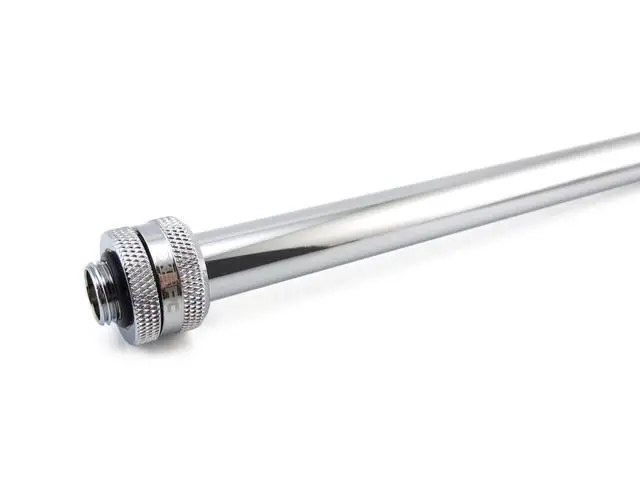 Alt view image 8 of 14 - XSPC 14mm Rigid Brass Tubing 0.5m Chrome