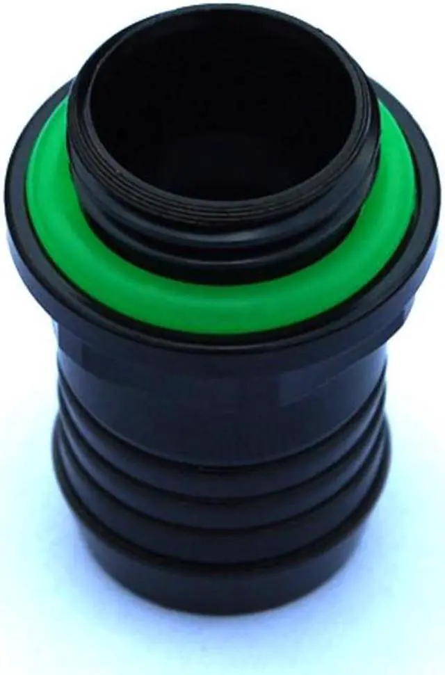 Alt view image 3 of 3 - Bitspower G1/4" to 1/2" Barb Fitting for Soft Tubing, Matte Black