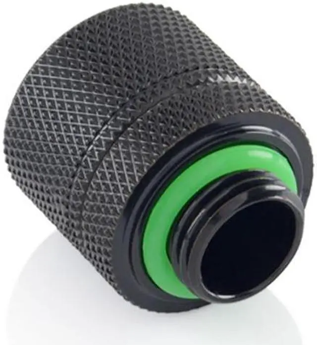 Alt view image 2 of 4 - Bitspower G1/4" to 7/16" ID, OD 5/8" OD Compression Fitting for Soft Tubing, CC6 Ultimate, Matte Black