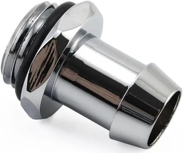 Alt view image 4 of 9 - XSPC G1/4" to 3/8" Barb Fitting for Soft Tubing, Chrome
