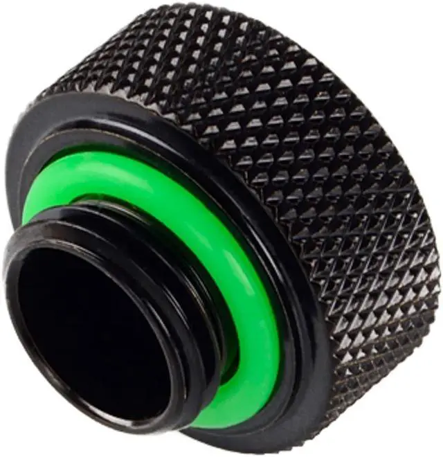 Alt view image 4 of 4 - Bitspower G1/4" to Multi-Link Fitting for 14mm OD Rigid Tubing, Matte Black