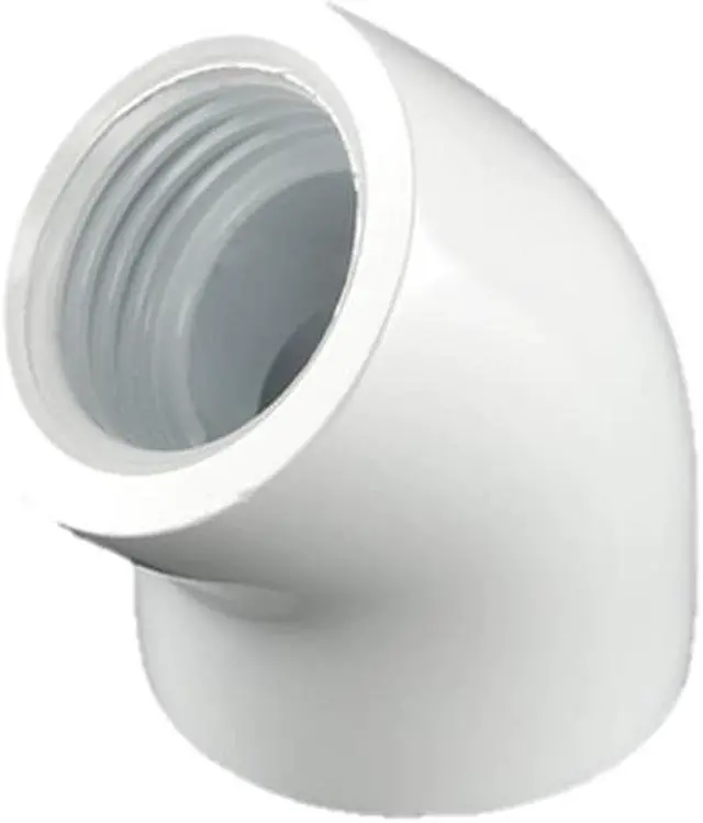 Alt view image 5 of 6 - Bitspower G1/4" Female to Female Extender Fitting, 45 Degree Angle, Deluxe White