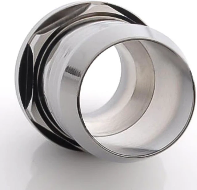 Alt view image 7 of 7 - Bitspower G1/4" to 1/2" Barb Fitting for Soft Tubing, Black Sparkle