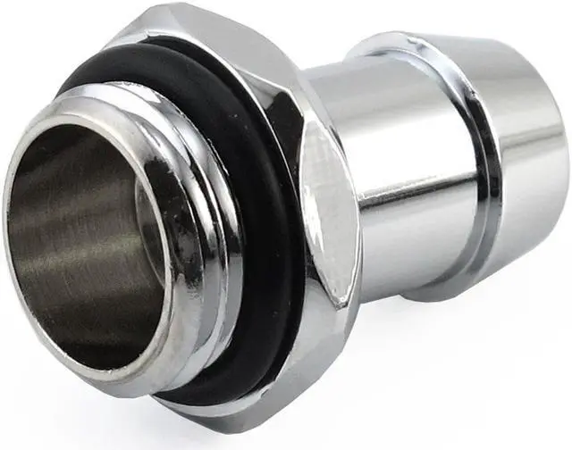 Alt view image 5 of 9 - XSPC G1/4" to 3/8" Barb Fitting for Soft Tubing, Chrome
