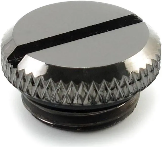 Alt view image 5 of 7 - XSPC G1/4 Plug (Black Chrome) V2"