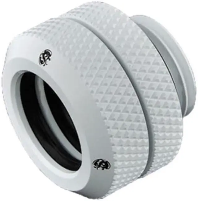 Alt view image 3 of 4 - Bitspower G1/4" to Enhance Multi-Link Fitting for 12mm OD Rigid Tubing, Deluxe White