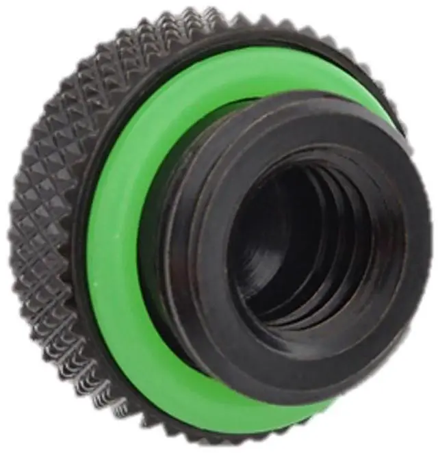 Alt view image 10 of 10 - Bitspower G1/4" Stop Fitting V2, Matte Black