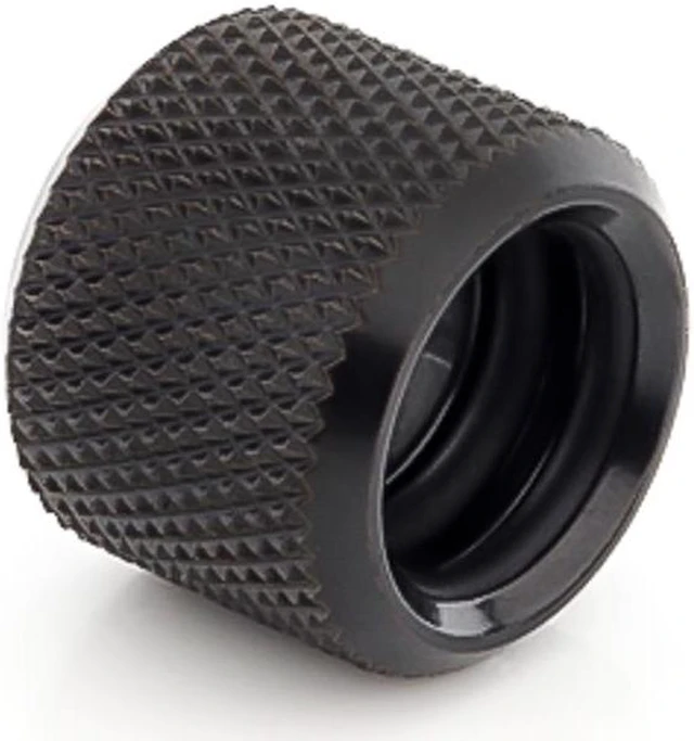 Main image of Bitspower Multi-Link Coupler Fitting for 12mm OD Rigid Tubing, Matte Black