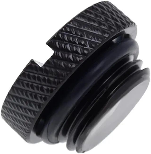 Alt view image 7 of 9 - Alphacool Eiszapfen G1/4" Plug, Deep Black