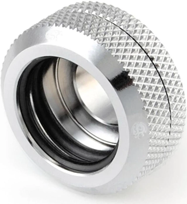 Alt view image 8 of 11 - Bitspower G1/4" to Enhance Multi-Link Fitting for 16mm OD Rigid Tubing, Silver Shining