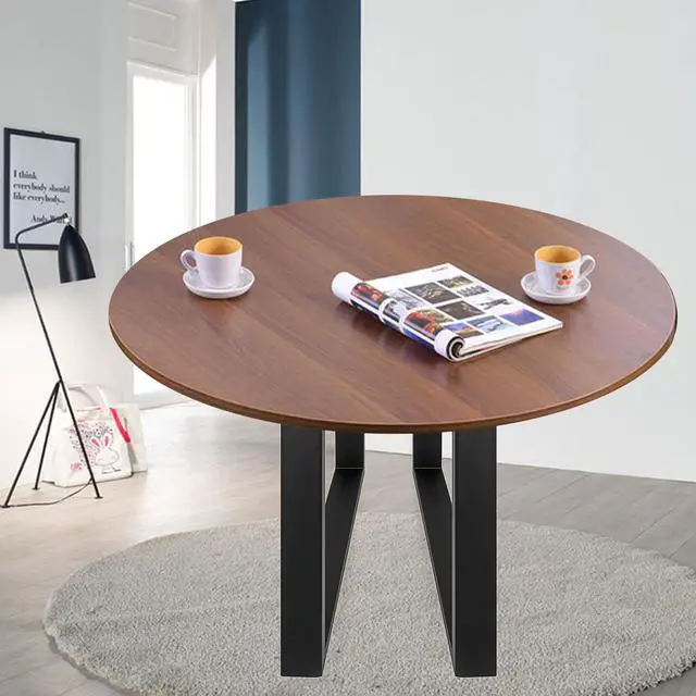 Alt view image 7 of 14 - Techlifer Set of 2 Steel Table Legs 28x35 Dining Table Legs 28Height 35Wide Office Table Legs Computer Desk Legs Steel Bench Legs Country Style Table Legs DIY Furniture Legs(28x35/Square Shape)