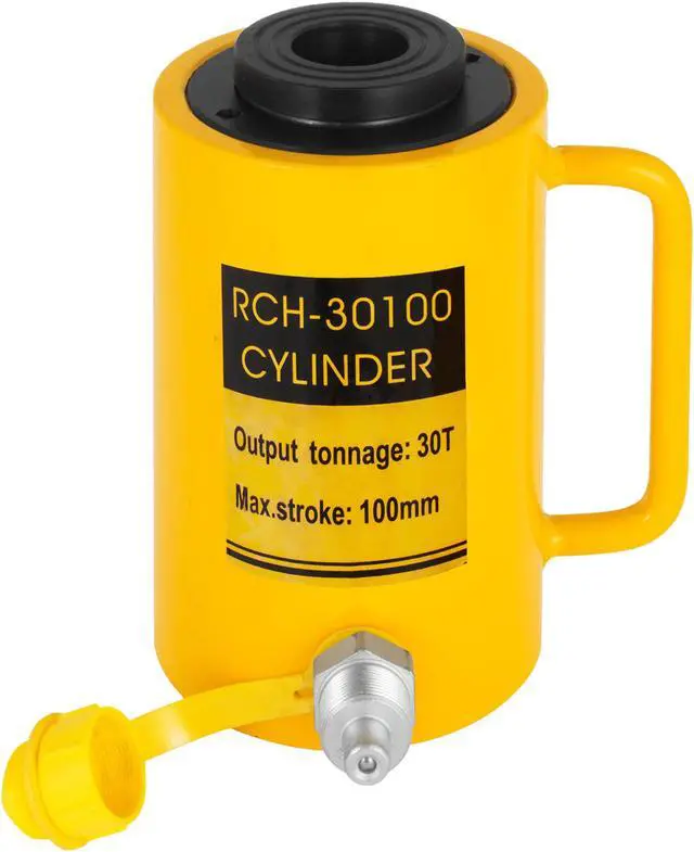 Main image of VEVOR Mophorn Hydraulic Cylinder Jack 30Ton, Solid Ram Hydraulic Cylinder 4Inch, Stroke Single Acting Hydraulic Cylinder, w/Quick Connector Portable Hydraulic Solid Jack Industrial Lifting Jack Ram