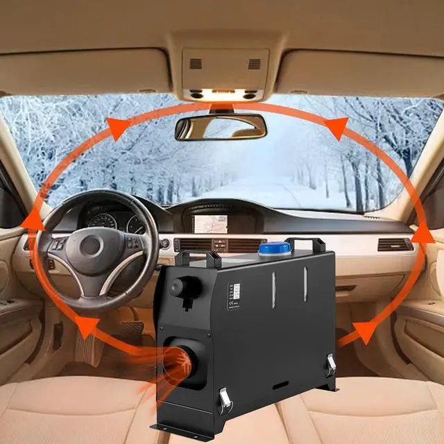 Alt view image 2 of 11 - VEVOR Diesel Air Heater,12V 8KW Parking Heater, All in One Truck Heater, Single Air Outlet, Vehicle Heater, Fast Heating Diesel Heater, for Car, Vans, Truck, RV, Boats, Trailer, Motorhome, Caravan