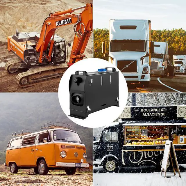 Alt view image 4 of 11 - VEVOR Diesel Air Heater,12V 8KW Parking Heater, All in One Truck Heater, Single Air Outlet, Vehicle Heater, Fast Heating Diesel Heater, for Car, Vans, Truck, RV, Boats, Trailer, Motorhome, Caravan