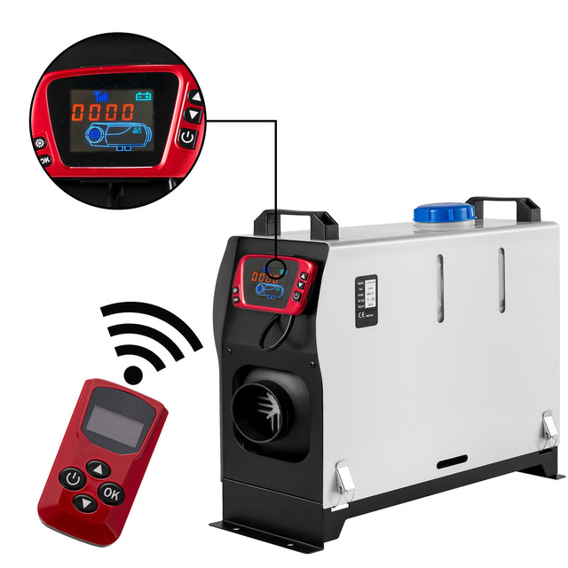 Triclicks 8KW Diesel Air Heater 12V Diesel Parking Heater Set With 10L