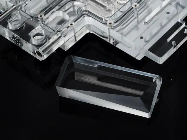 Alt view image 3 of 5 - Bitspower Lotan series VGA water block and I/O bracket for MSI GeForce RTX 2080 Ti Gaming X TRIO