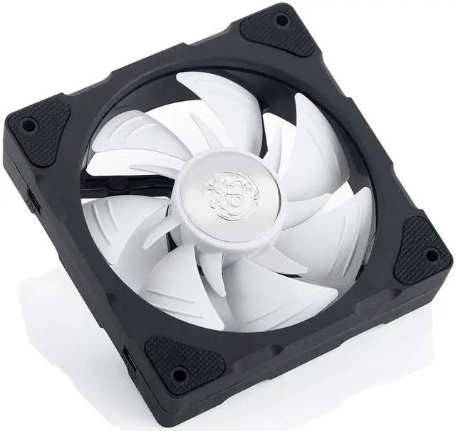 Main image of Bitspower NJord Dual Fin DRGB Fan (3PCS)- White