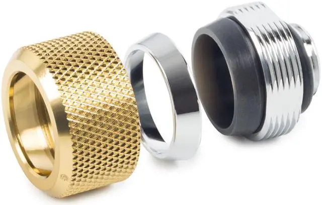 Alt view image 2 of 4 - Bitspower G1/4" True Brass Advanced Multi-Link For OD 16MM (4PCS)