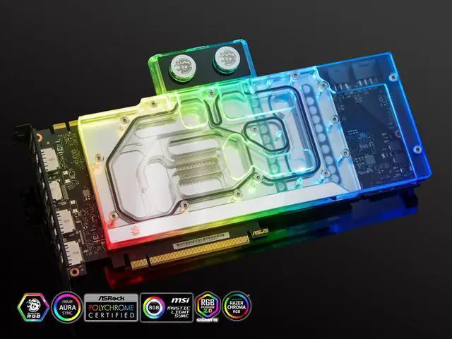 Alt view image 3 of 6 - Bitspower Lotan VGA Water Block for ASUS Turbo GeForce RTX 2070 SUPER EVO