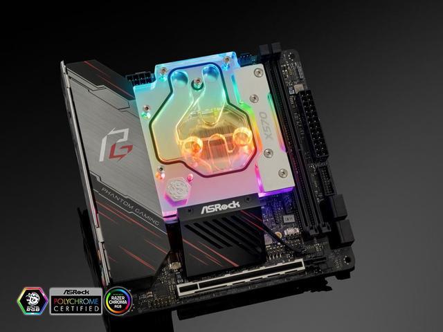 Bitspower Mono Block for ASROCK X570 Phantom Gaming-ITX/TB3