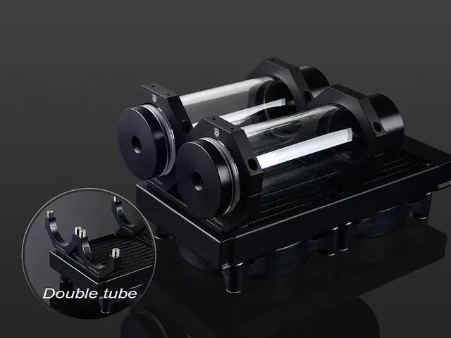 Alt view image 6 of 7 - Bitspower Premium Reservoir Mount, Abrasive Black