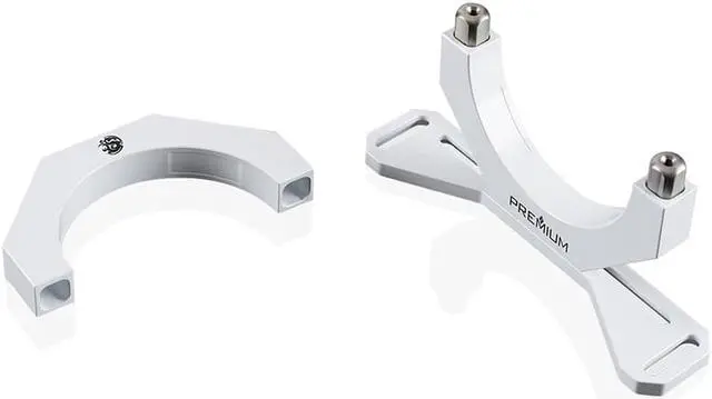 Alt view image 3 of 6 - Bitspower Premium Reservoir Mount, Abrasive White