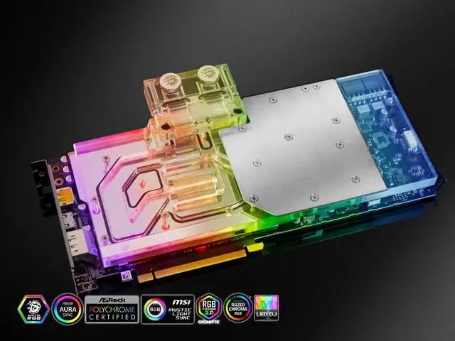 Alt view image 3 of 5 - Bitspower Brizo VGA Water Block for ZOTAC GAMING GeForce RTX 2080 Ti AMP Extreme