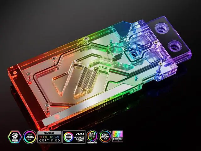 Alt view image 9 of 11 - Bitspower Classic VGA Water Block for GeForce RTX 3080 Founders Edition