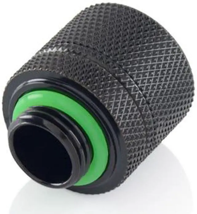 Alt view image 3 of 3 - Bitspower G1/4" Matt Black Compression Fitting CC3 Ultimate For ID 3/8" OD 5/8" Tube (4PCS)