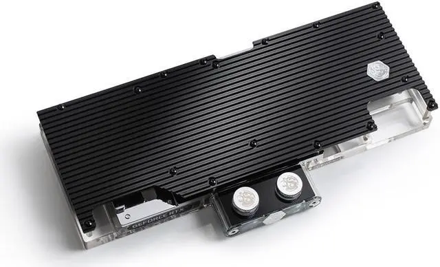 Alt view image 2 of 10 - Bitspower Classic VGA Water Block for EVGA GeForce RTX 3090 XC3 series