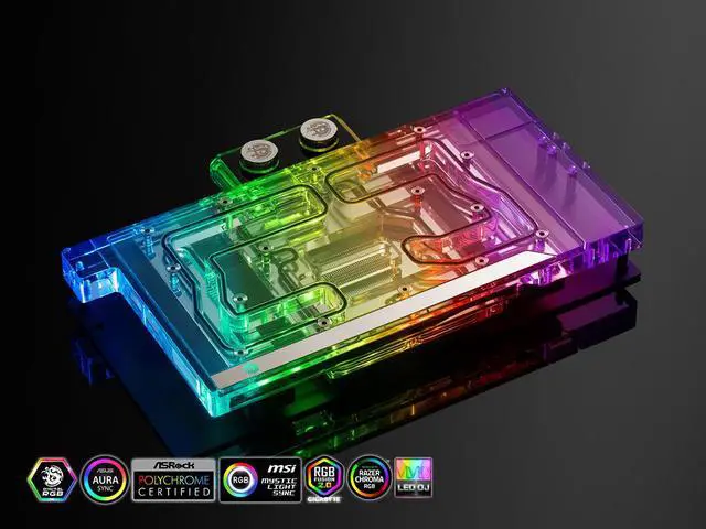 Alt view image 4 of 6 - Bitspower Classic VGA Water Block for ASUS TUF Gaming GeForce RTX 3070