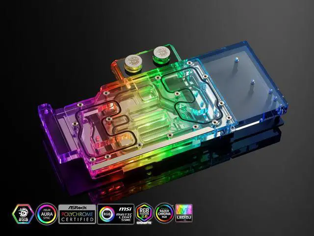 Alt view image 4 of 5 - Bitspower Classic VGA Water Block for GIGABYTE GeForce RTX 3080/3090 GAMING OC