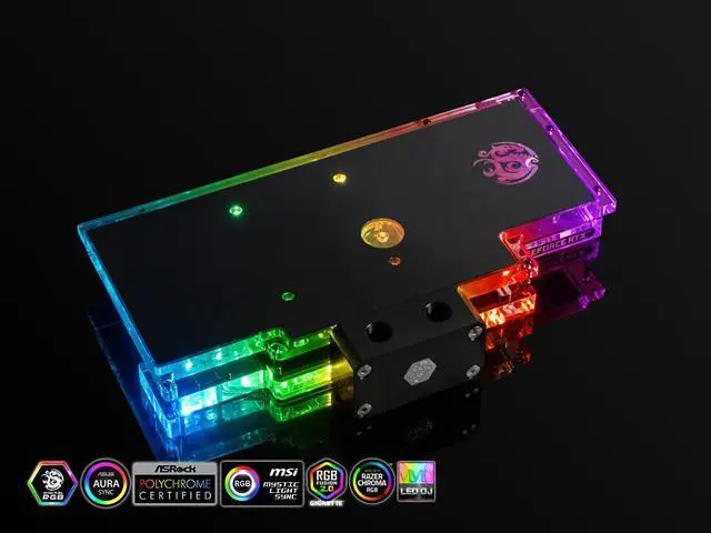 Alt view image 3 of 4 - Bitspower X-TEND Backplate for ASUS ROG Strix GeForce RTX 3090 VGA Water Block