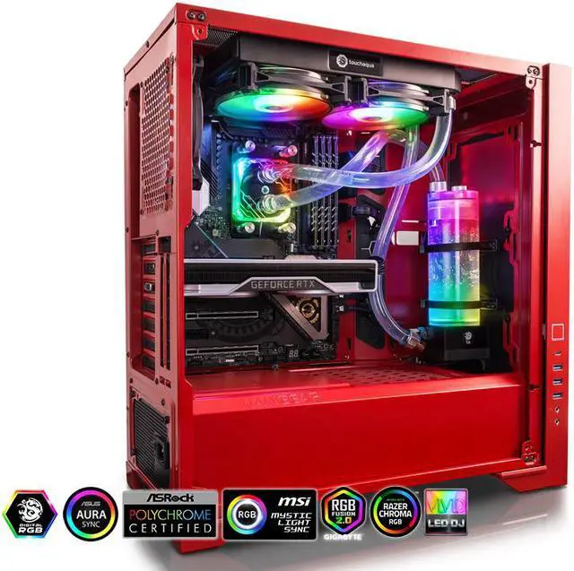 Alt view image 3 of 3 - Bitspower Sorbet Soft Tube Kit for AMD, included brass CPU water block
240 copper radiator with fans, water tank with pump, fittings, and tube, coolant.
