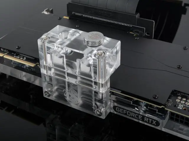 Alt view image 3 of 4 - Bitspower VGA Multi Direction Link - Acrylic