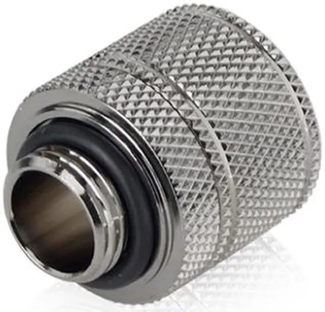 Alt view image 6 of 6 - Bitspower G1/4" Black Sparkle Compression Fitting CC3 V3 For ID 3/8" OD 5/8" Tube (4PCS)