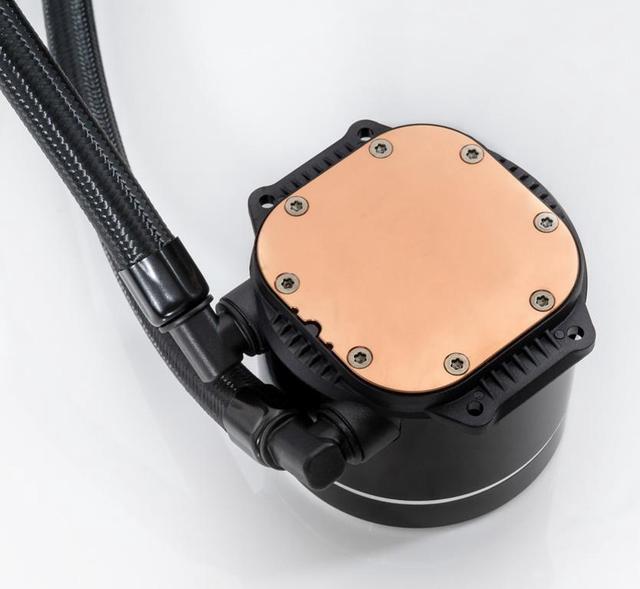 Alt view image 3 of 6 - Bitspower Cyclops 240 All-In-One Liquid CPU Cooler with Notos Xtal Fans