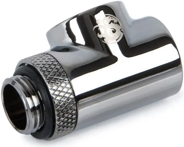 Alt view image 6 of 12 - Bitspower T-Block Rotary Fitting, Black Sparkle