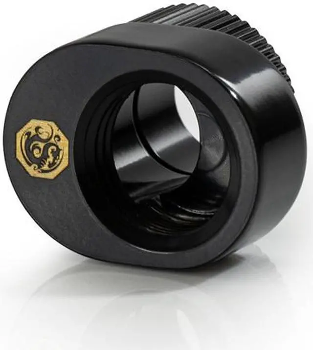 Alt view image 3 of 3 - Bitspower Path Alignment fitting (Glorious Black) (2 PCS)