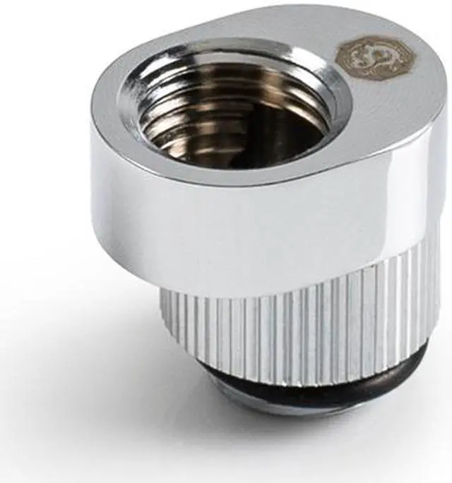 Alt view image 2 of 3 - Bitspower Path Alignment fitting (Glorious Silver) (2 PCS)