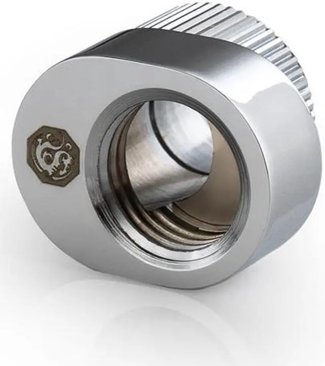 Alt view image 3 of 3 - Bitspower Path Alignment fitting (Glorious Silver) (2 PCS)