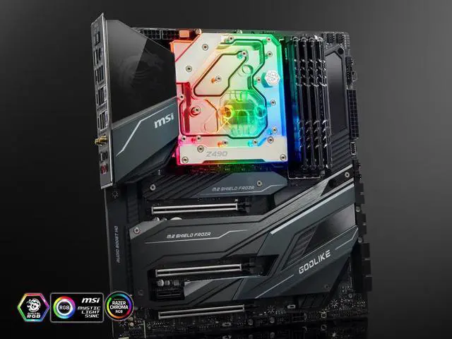 Alt view image 3 of 4 - Bitspower Mono Block for MSI MEG Z490 GODLIKE